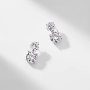 Nadri Sparkling CZ Drop Earrings